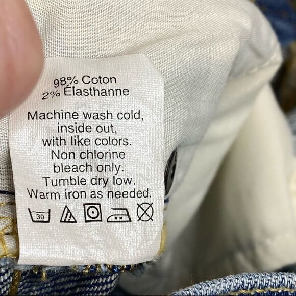 J. Crew Factory light wash jean shorts size 28 - Picture 13 of 16